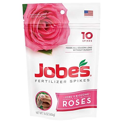Jobe's Rose Outdoor Fertilizer Food Spikes
