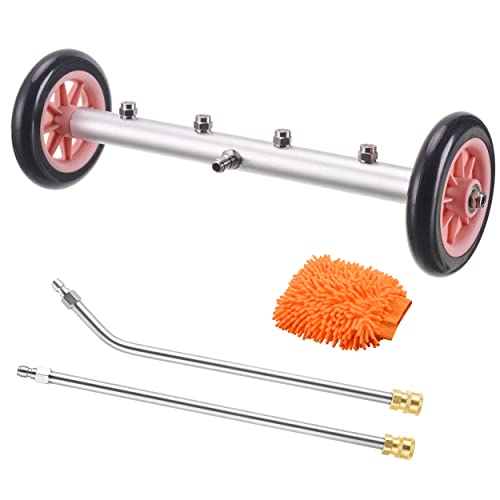 JOEJET Undercarriage Cleaner with Extension Wand and Wash Mitt