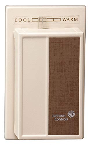 Johnson Controls Low Voltage Thermostat T58EA-1C, 55-90°F