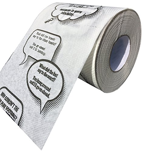 Joke Toilet Paper - Funny Gag Gift Bathroom Paper Roll