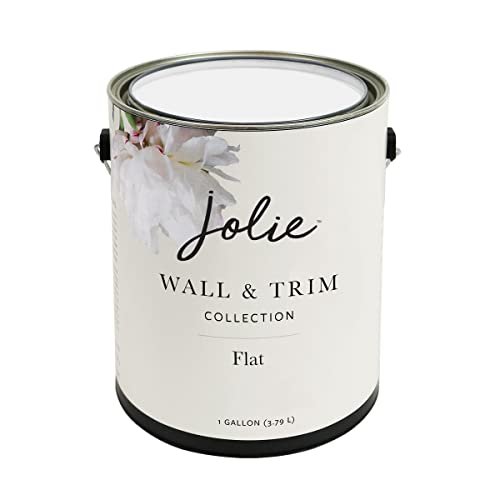Jolie Wall & Trim Paint - Flat, Pure White