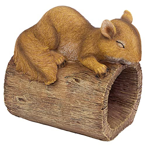 Jolly the Squirrel Gutter Guardian Statue