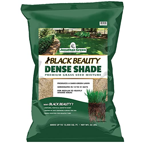 Jonathan Green Black Beauty Dense Shade Grass Seed - Cool Season Lawn (25 lb)