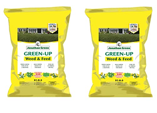 Jonathan Green 12345 Greenup Weed&Feed, 15,000 sq ft (2 Pack)