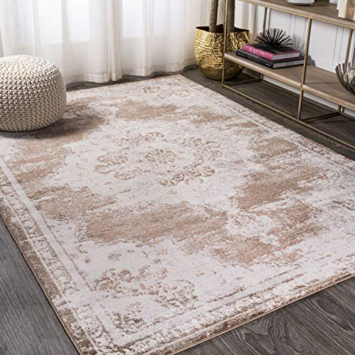 JONATHAN Y MDP400B-8 Alhambra Ornate Medallion Rug