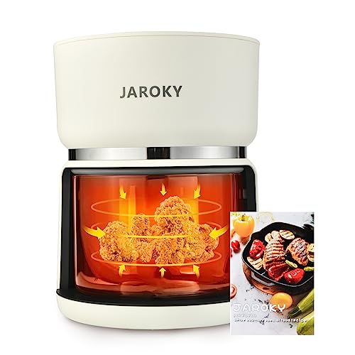 Jaroky Electric Air Fryer Oven, 12-in-1, 3QT/3L, LED Touchscreen