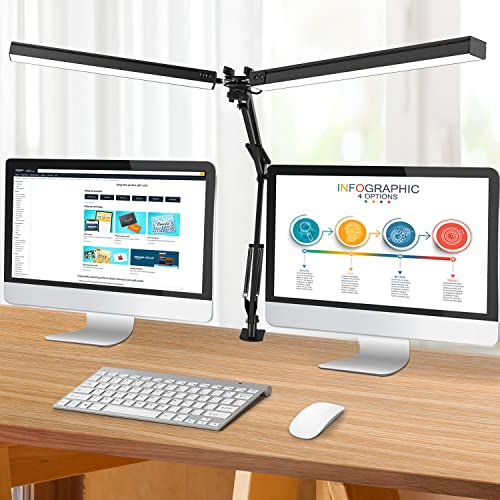 JOSTIC LED Desk Lamp with Clamp