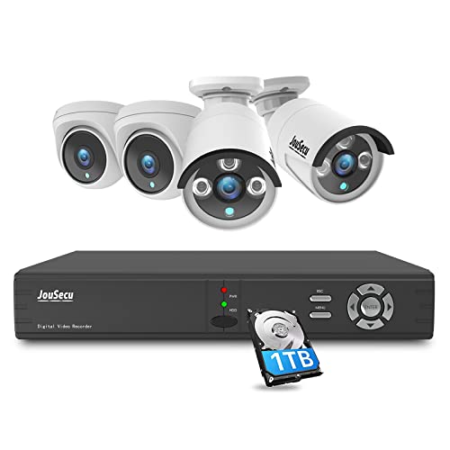 JouSecu 8CH Home Security Camera System