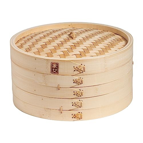 Joyce Chen Bamboo Steamer - Perfect for Steaming Authentic Asian Foods