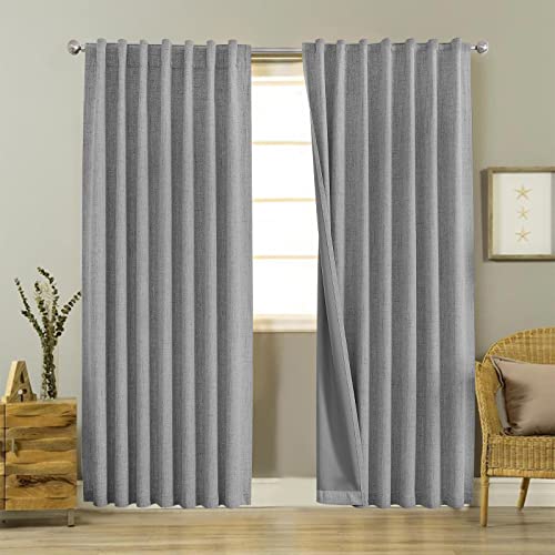 Joydeco Blackout Curtains 96 inch Long