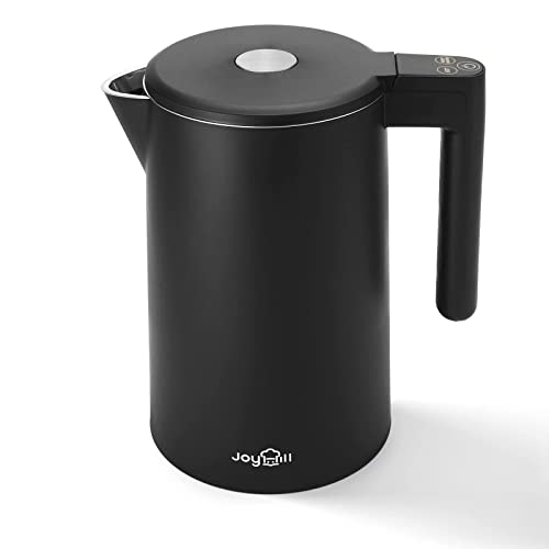 Electric Kettle by Cuisinart, 1.7-Liter Capacity, Cordless 1500-Watts for  Fast Heat Up, Stay Cool Non-Slip Handle, Stainless Steel, CPK-17P1 & DBM-8
