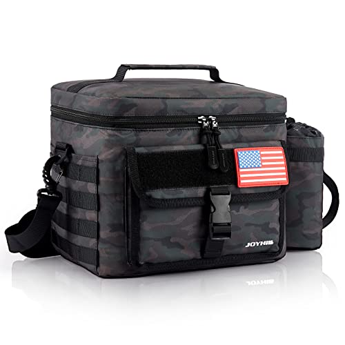 JOYHILL Tactical Lunch Box for Men - Insulated Leakproof Cooler Bag