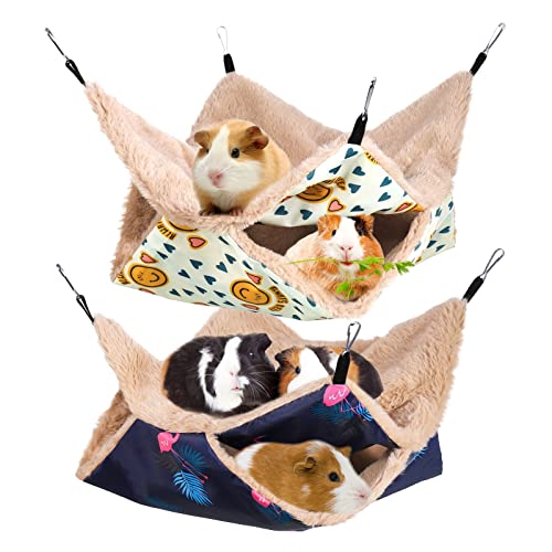  "Jspupifip Small Animal Hammock 2-Pack