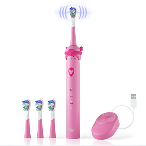 JTF Sonic Electric Toothbrush for Kids 3-12