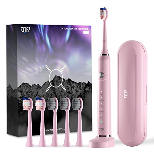 JTF Sonic Electric Toothbrush - Pink