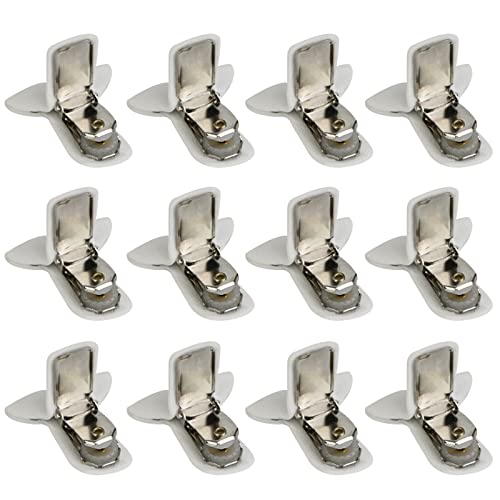 Pinion Pins White Magnetic Duvet Clips with Magnetic Key for Easy Removal.  Pack