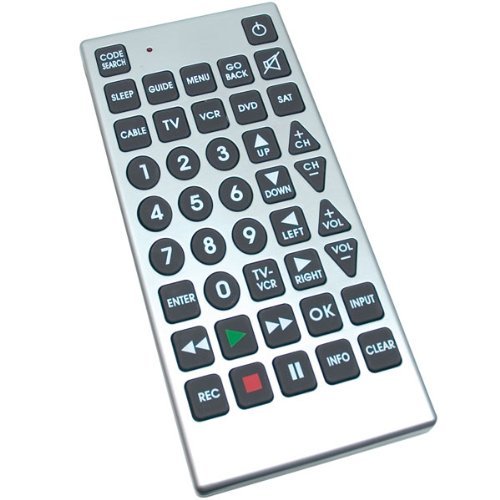 Jumbo Universal Remote for Low Vision
