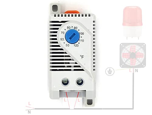 junxuan Attic Ventilator Replacement Thermostat