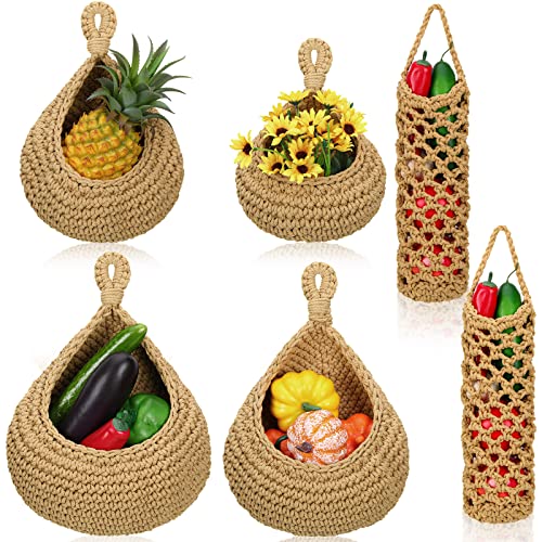 Jute Hanging Fruit Baskets