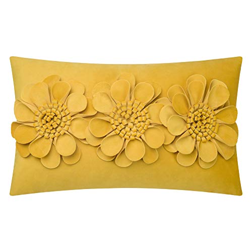 JWH Fall Flower Pillow Cover