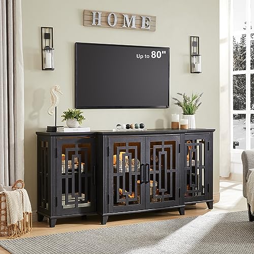 JXQTLINGMU Ultra Large TV Stand with Storage