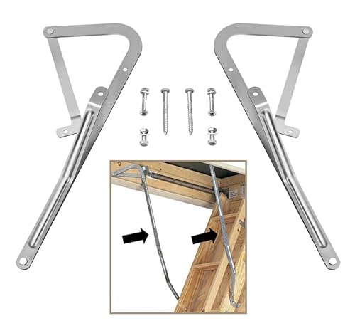 Werner W2210 Attic Ladder Spreader Hinge Replacement Kit - Pair