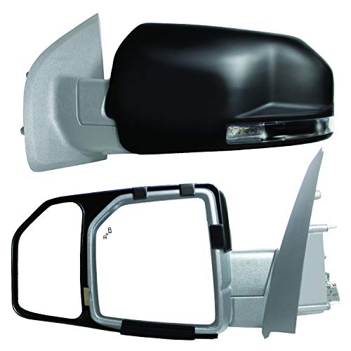 K Source Snap-On Towing Mirrors for Ford F150