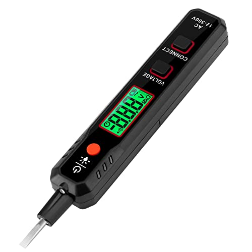 KAIWEETS Voltage Tester/12V-300V Non-Contact and Contact Voltage Pen