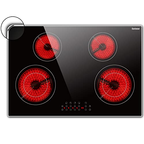 Karinear Electric Cooktop 30 Inch