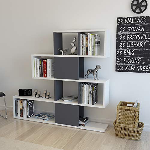 Karlin 3.6' Room Divider Shelving Unit/Bookcase