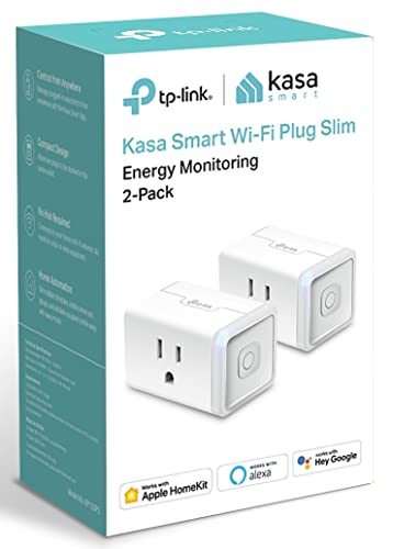 Kasa Smart KP125P2 Plug Mini 15A: Apple HomeKit Supported Smart Plug