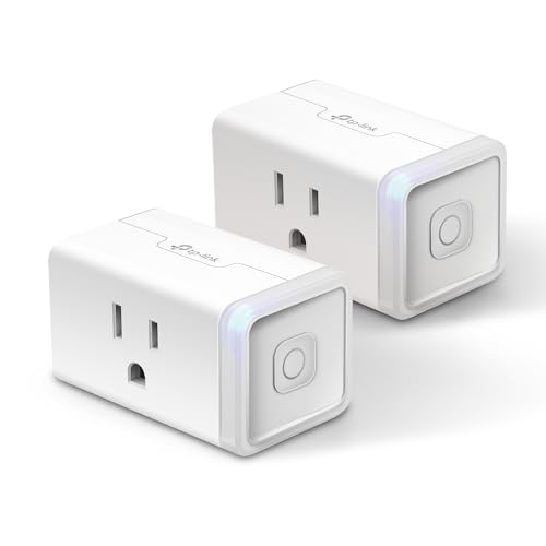 Kasa Smart Plug Mini 15A: Apple HomeKit Supported, Smart Outlet with Energy Monitoring