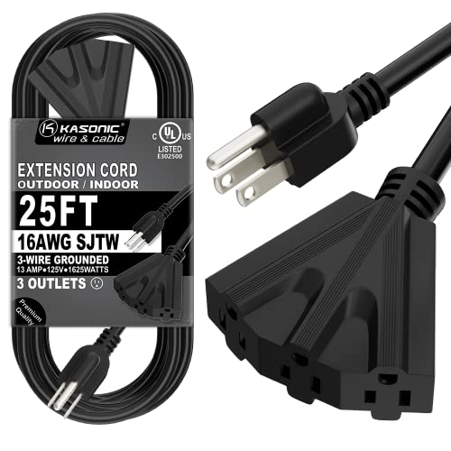 Kasonic 25 Ft Extension Cord