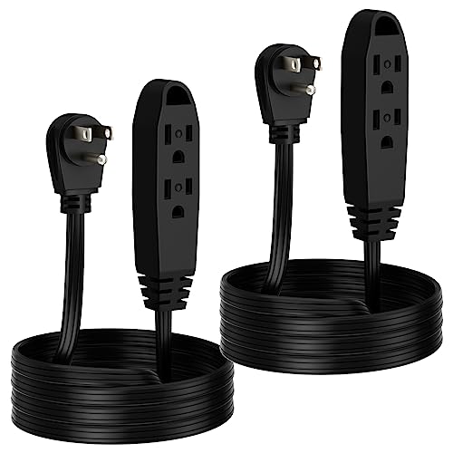 Kasonic 3 Outlet Extension Cord 2 Pack