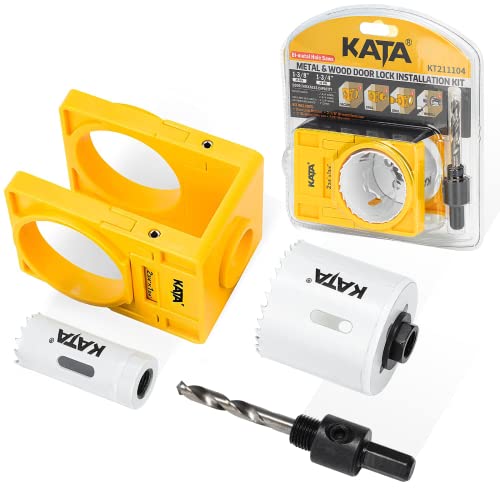 KATA Bi-Metal Door Lock Installation Kit