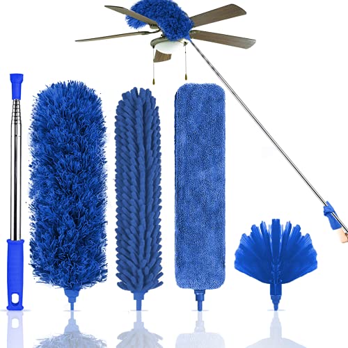 Kelursien Microfiber Feather Duster Cleaning Kit