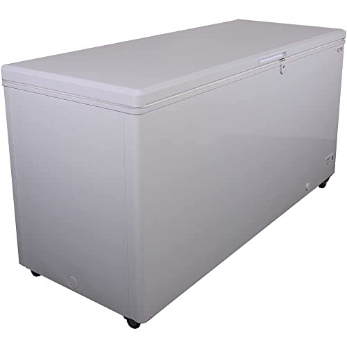 Kelvinator KCCF210WH 70.88" Solid Top Chest Freezer, White