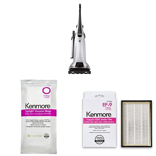 Kenmore Elite 31150 Bagged Upright Vacuum Cleaner with HEPA Dust Bags & HEPA Filter