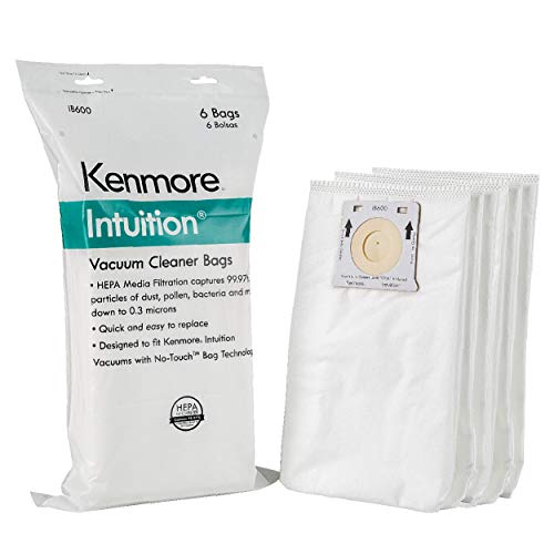 Kenmore IB600 HEPA Replacement Intuition Upright Vacuum Cleaner Bags