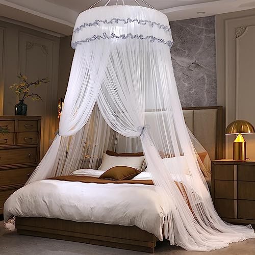 Kertnic Princess Canopy Bed Curtain