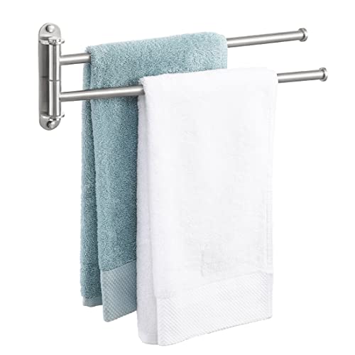 BESy Adjustable 15.9 to 28.6 Inch Single Bath Towel Bar Rack for Bathroom  Accessories SUS304 Stainless Steel Towel Holder, Wall Mount with Screws  Hand