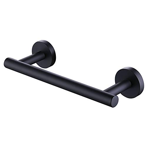 Matte Black Stainless Steel Hand Towel Bar 6.7 inches
