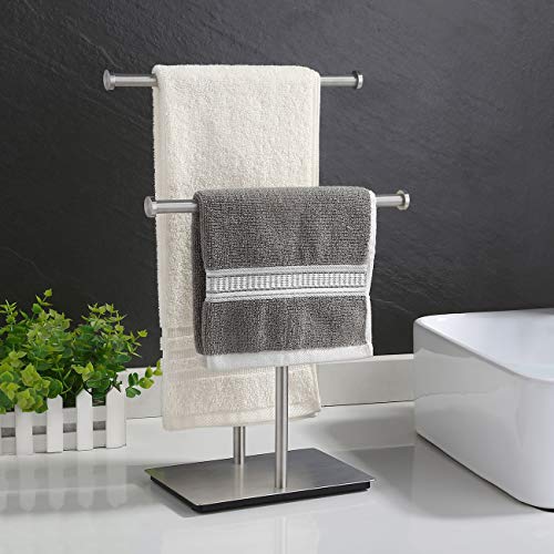 KES Hand Towel Stand for Bathroom Countertop