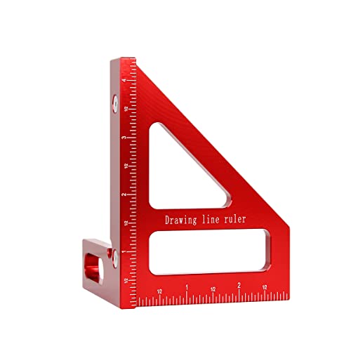 KETIPED Imperial 3D Multi-Angle Measuring Ruler