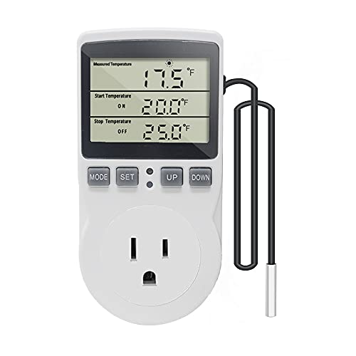 KETOTEK Digital Thermostat Outlet Plug