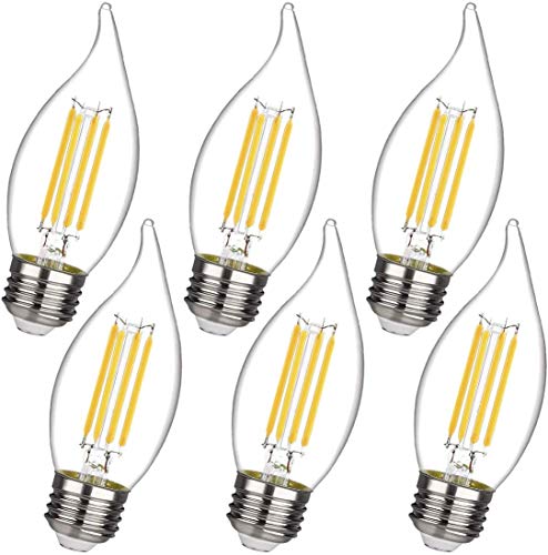 KGC LED Candelabra Bulb - 6 Pack