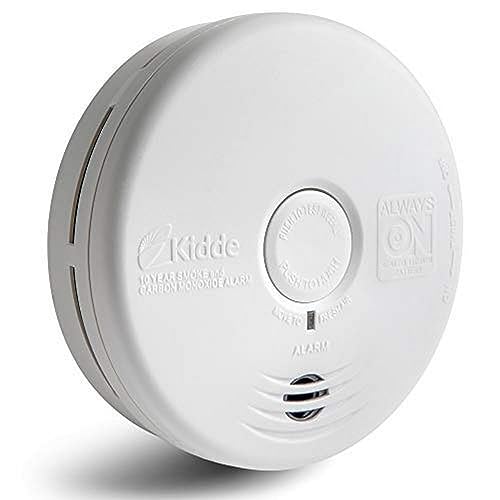 Kidde 2-in-1 Smoke & Carbon Monoxide Detector with 10-Year Battery