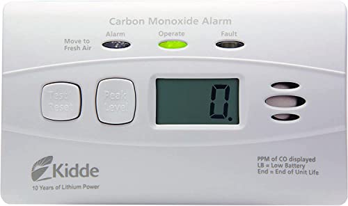 Kidde Carbon Monoxide Detector with 10-Year Battery