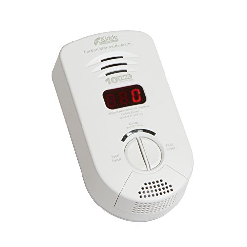 Kidde Carbon Monoxide Detector with 10-Year Battery Backup