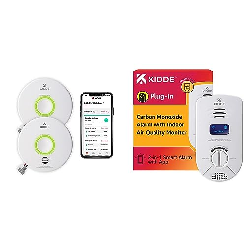 Kidde Smart Smoke & CO Detector with Indoor Air Quality Monitor